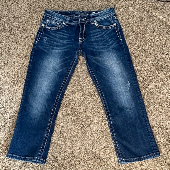 Miss Me Pants - Miss Me Jean Capris